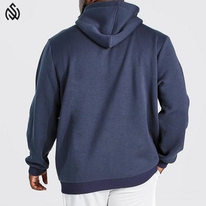 Pull à capuche en coton 100% pour hommes, sweat à capuche imprimé en strass, design en coton avec strass, design à capuche - Product Image 2