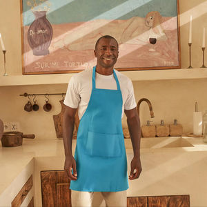 Tablier de cuisine sans manches BEAM 100% polyester non tissé, respirant, matériau écologique, poche avant, design simple et tendance - Product Image 1