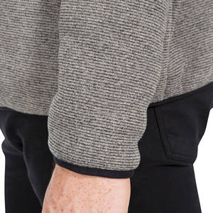 Sudadera de invierno para hombre con bolsillos laterales con cremallera y Capucha ajustable con cordón para un almacenamiento seguro y tela de lana de ajuste personalizado - Product Image 5