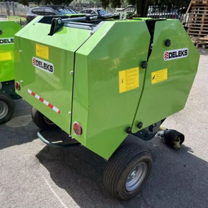 Máquina empacadora de heno y paja multiusos Tractor Mini máquina empacadora de heno Empacadora redonda de hierba - Product Image 3