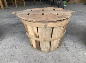 Fournisseur de paniers à boisseau en bois Poubelles à crabe en bois du Vietnam avec couvercles Paniers de récolte de crabe du Vietnam - Product Image 4