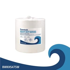 Paños de Limpieza Resistentes Boardwalk Hydrospun de 12 Pulgadas X 12 pulgadas Rollo Blanco-475 para Limpieza Comercial - Product Image 2