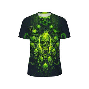 Été 100% Polyester Sublimation Blanc Solide T-shirt Hommes Causal O-neck High Quality Tops Print Custom Packing - Product Image 1