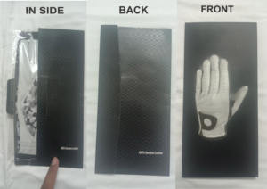 Guante de golf de cuero Cabretta blanco 2025 Guantes de golf de cuero Cabretta al por mayor Transpirable para deportes y rendimiento al aire libre - Product Image 4