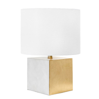 Lampe de Chevet de Luxe à Succès Commercial, Design Moderne, Portable, Intensité Réglable, Abat-jour Cylindrique en Métal, Fabricant Indien pour la Maison