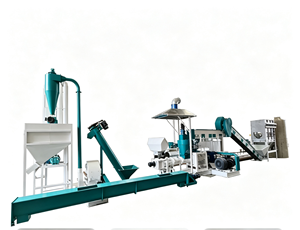 Automatic Fish Food Processing Fish Pellet Extrusion Production Line with Engine 120-150kg/h Capacity - Product Image 1