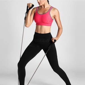 Soutien-gorge de sport respirant grande taille pour femme, maintien élevé, avec logo frontal, séchage rapide, collection 2025 - Product Image 3