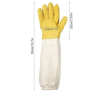 ถุงมือหนังเก็บผึ้งผลิตจากปากีสถาน - Product Image 5