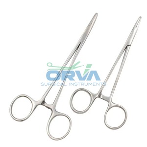 Pinces porte-aiguilles manuelles en acier inoxydable de haute qualité Ensemble d'instruments chirurgicaux - Product Image 1