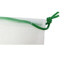 Sac en filet léger et portable en polyester écologique et recyclable - Taille et logo personnalisables - Réutilisable