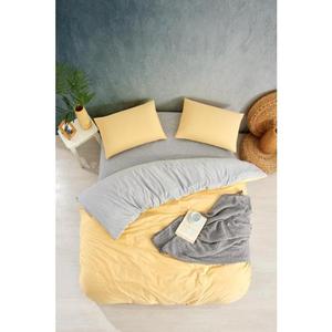 Nevresim Dünyası Solid Yellow <b>Single</b> <b>Duvet</b> Cover Set 8627612612712 - Product Image 1