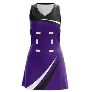 Ropa deportiva para mujer Uniforme de tenis por sublimación de diseño propio con ropa deportiva personalizada Ropa DE TENIS uniforme de parodia de tenis femenino - Product Image 1