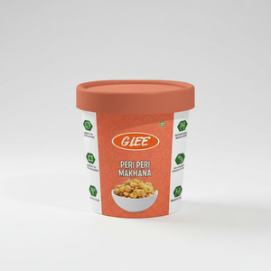 Peri Peri Flavored Low-Fat Makhana Fox Nuts 30g <b>Paper</b> Box Roasted Sweet Gluten Free Snack - Product Image 1