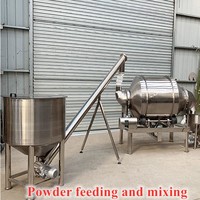 Mélangeur d'additif d'alimentation de prémélange d'acier SS 304 Mélange de poudre de vitamine et mélangeur d'épices aux herbes