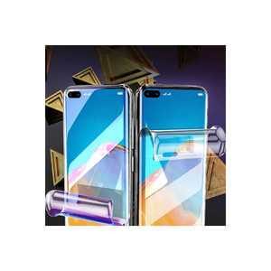 ฟิล์มกันรอยหน้าจอด้านหน้าความละเอียดสูงของ netzy สำหรับ OPPO Reno 3 Pro 5G สีดำกันรอยขีดข่วนและขอบ2.5D กันกระแทก" - Product Image 3
