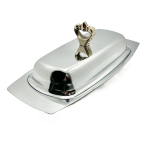 Plato de mantequilla de acero inoxidable Popular personalizado restaurante hogar Hotel mejor calidad plato de mantequilla de acero inoxidable - Product Image 1