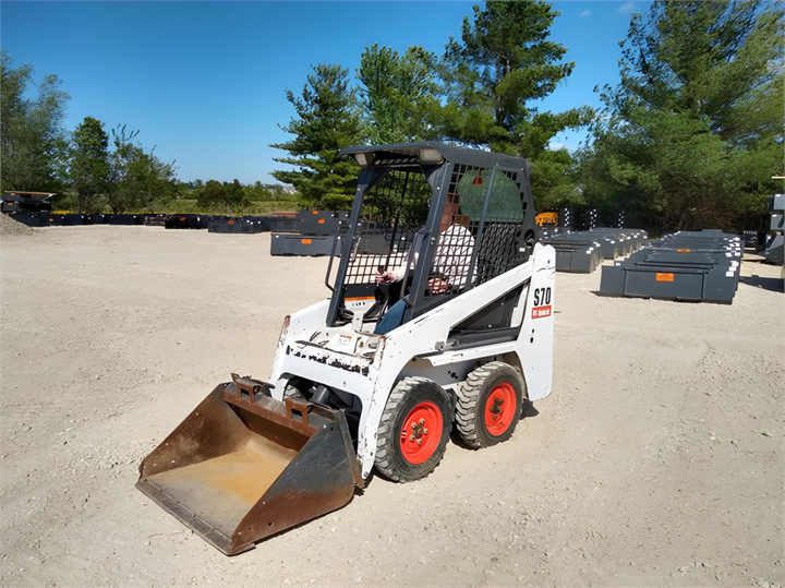 USED BOBCAT S70 SKID STEER AFFORDABLE WITH DIESEL ENGINE LOADER SKID STEER READ to SHIP CONSTRUCTION MACHINERY