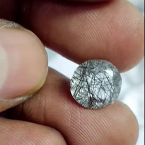 30ชิ้นแร่ควอตซ์สีดำธรรมชาติ10มม. ถึง20มม. รูปไข่ทรงกลม172 CTS ล็อต Iroc ขายพลอยคุณภาพสูงตัดเรา $79สำหรับทุกคน - Product Image 6