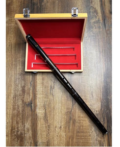 Flûte irlandaise professionnelle écossaise de marche en Sib, 2 étuis rigides noirs, flûte irlandaise d'Écosse avec 8 clés en laiton. Flûte irlandaise en D - Product Image 1