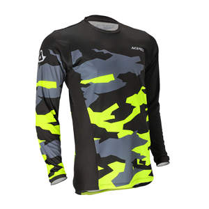 Maillot MX d'été Acerbis X-HARD style vintage, pantalon d'hiver, logo personnalisé, taille XL, motif vintage imprimé, jersey extensible uni - Product Image 1