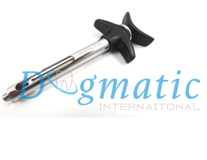 ตลับฉีดยาแบบดูดขนาด 1.8 มล. ใช้ซ้ำได้ ยี่ห้อ Dogmatic International ผลิตจากสแตนเลส ใช้แรงดันมือ ได้รับมาตรฐาน CE - Product Image 2