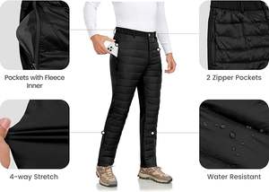 กางเกงขายาวผ้าลูกฟูกบุหนานุ่มสบายแฟชั่นใหม่ปี 2025 สำหรับผู้ชาย ใส่กันหนาวสำหรับกิจกรรมกลางแจ้ง ผลิตตามสั่งจากโรงงาน OEM - Product Image 5