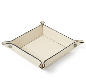 Valet Tray Structured <b>Desk</b> & Living Room Organizer- Italian Genuine Leather-Handmade-PS640 - Product Image 4