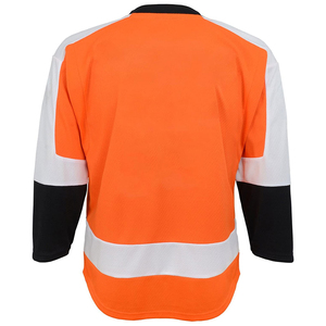Jersey de Hockey sobre Hielo Personalizado con Logotipo Bordado, Nombre del Equipo Personalizado, Unisex, Secado Rápido, 100% Poliéster, Transpirable, Ajuste Cómodo, Manga Larga - Product Image 2