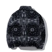 Chaqueta Acolchada Hip Hop Unisex, Estilo Vintage, Bloques de Color, Patchwork, Cálida para Invierno 2020, Harajuku, Resistente al Viento y al Agua, con Dibujos Animados