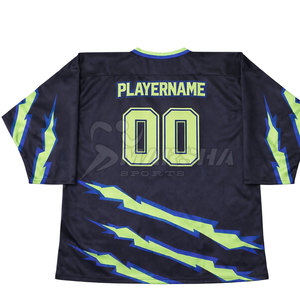 Jersey de Hockey sobre Hielo de Diseño Personalizado de Alta Calidad, Ropa Deportiva, Talla Grande, Jersey de Hockey sobre Hielo Ligero - Product Image 2