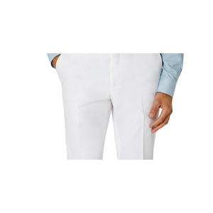 Pantaloni da Uomo Tommy Hilfiger Modern Fit Th Flex Stretch in Chambray Bianco Tessuto Oxford, Taglia XL - Product Image 4