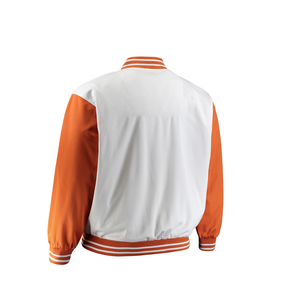 Veste universitaire en cuir d'hiver personnalisée col montant imperméable au vent couleur/logo personnalisable Streetwear design urbain - Product Image 6