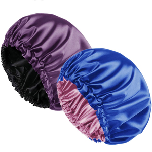 หมวกผ้าซาตินคลุมผมทำโลโก้ตามสั่งทำโลโก้ได้ตามต้องการ - Product Image 1