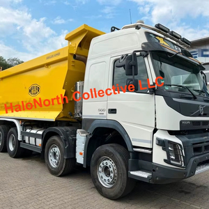Camion benne basculante diesel automatique d'occasion 2020 pour Volvo FMX 500 4x2, conduite à gauche, poids lourd Euro 6, pour l'exploitation minière avec caméra arrière - Product Image 1