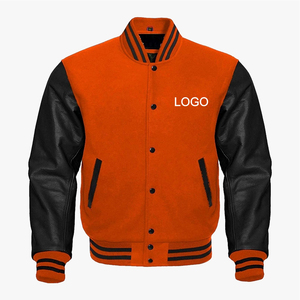 2025 Unisex Men's Polyester/Cotton Letterman Varsity <b>Jacket</b> College Stand <b>Patches</b> New Wholesale Bomber Baseball Outdoor Front - Product Image 5