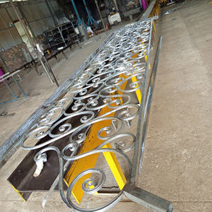 Rampe d'escalier moderne en fer forgé avec des designs haut de gamme personnalisables et des motifs décoratifs élégants pour un intérieur stylé - Product Image 5