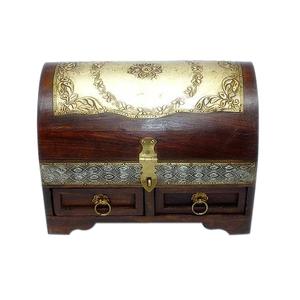 Hot Selling Top Standard Product High Quality Handmade Home Decorative Boxes Treasure <b>Chest</b> Wood Craft Gift Item <b>Wooden</b> Box - Product Image 2