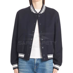 Femmes Nouveau Design Varsity Vestes Élégant Mode Toile Letterman Baseball Sport Veste Respirant Vêtements - Product Image 1