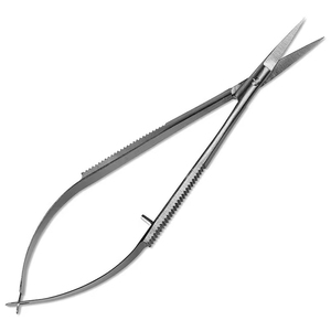 Ciseaux à ressort en acier inoxydable conçus pour une coupe précise des ongles, des manucures, des pédicures et des soins du visage - Product Image 1