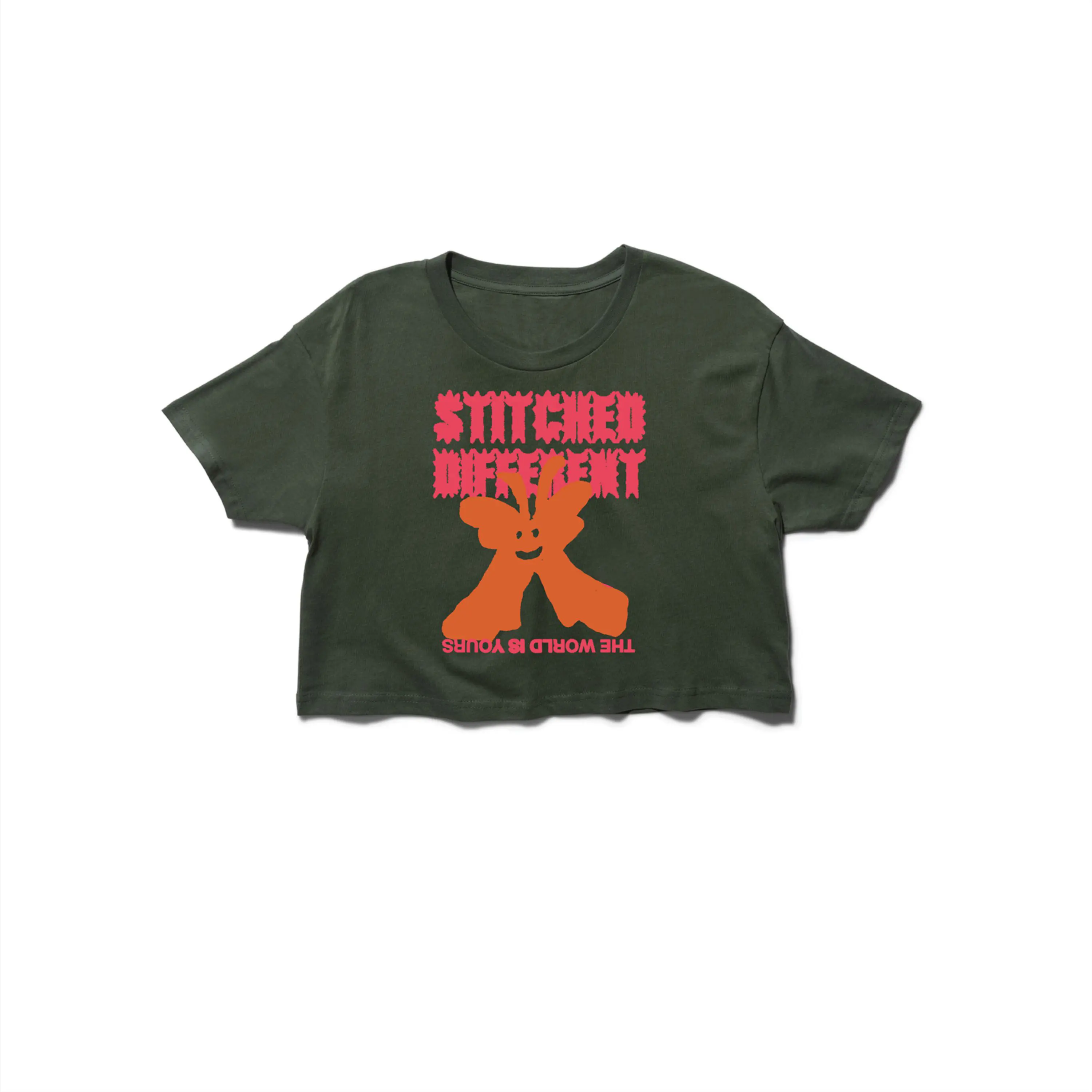 Eco-Vriendelijke Kleding Biologisch Bamboe Katoen Vrouwen Baby Tee Vrouwen Crop Top Met Custom Print Logo T-Shirt Voor Slim Fit T-Shirt Oem