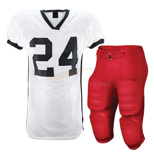 Maillot de football américain par sublimation en gros, pantalon d'uniforme personnalisé, vêtements de sport pour jeunes adultes, hommes et femmes - Product Image 4
