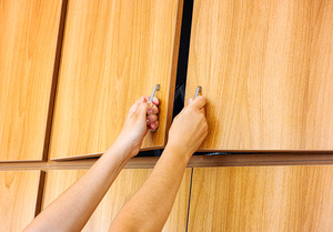 Vietnam Aodeli charnière hydraulique incrustée superposition réglage dimensionnel démontage pour cuisine salon armoires atelier école - Product Image 4