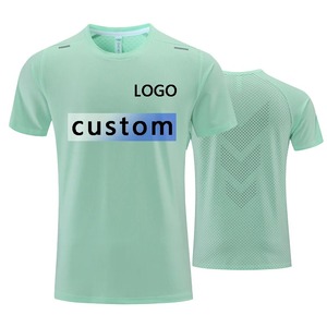 Custom LOGO Men Running T-<b>shirt</b> Fitness Sports <b>Top</b> Gym Training <b>Shirt</b> Jogging Casual Sportswear Quick Dry <b>Outdoor</b> Sports <b>Shirt</b> - Product Image 1