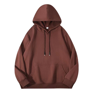 High Quality Solid 100% Cotton Winter Hoodie Unisex Short Style Men's Printed Embroidered Custom Hoodie with Customizable Fabric - Product Image 5