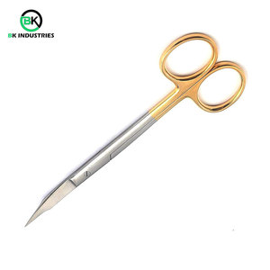 Tijeras Quirúrgicas Reutilizables de Acero Inoxidable, Calidad Profesional para Cirugía General - Product Image 4