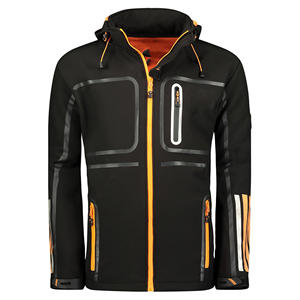 Chaqueta Softshell ligera para hombre con estilo de tendencia, nueva chaqueta personalizada para exteriores y ropa de viaje con logotipo personalizado y bordado - Product Image 2