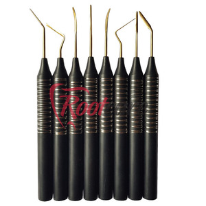Artículo de Venta caliente Rootcare 8 piezas Quirúrgico Dental Flexible Periotome Set Tornillo de extracción Implante dental set Instrumentos quirúrgicos - Product Image 1