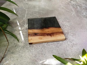 Premium Resin <b>Coaster</b> Set for Dining <b>Table</b>, Handmade Abstract Designs with Elegant Finish, Stone <b>Coasters</b> for Home and Office - Product Image 2