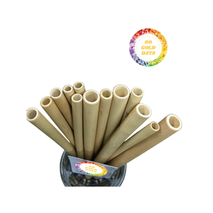 Pailles à boire en bambou nettoyées et séchées pour les commandes en gros-Disponible en plusieurs longueurs pour une utilisation personnalisée des boissons - Product Image 1