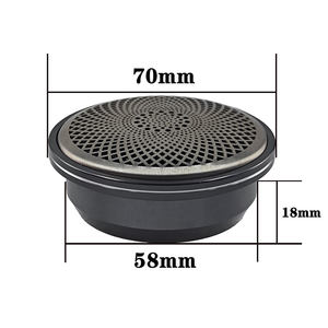 3D 8D Car <strong>Surround</strong> <strong>Sound</strong> Speakers 3" Pillar Roof Mounting Single Coil DC <strong>12V</strong> Midrange Bass 3" Car Audio Midrange Speakers Horn - Product Image 5